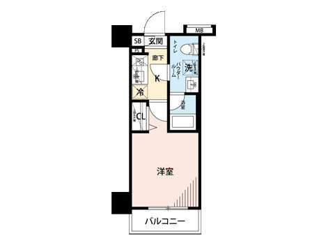 写真はお部屋のイメージです。ラグなどの室内装飾はございません。