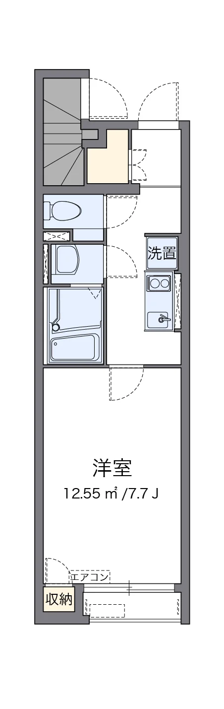 代表的な間取のため実際の間取とは異なる場合があります