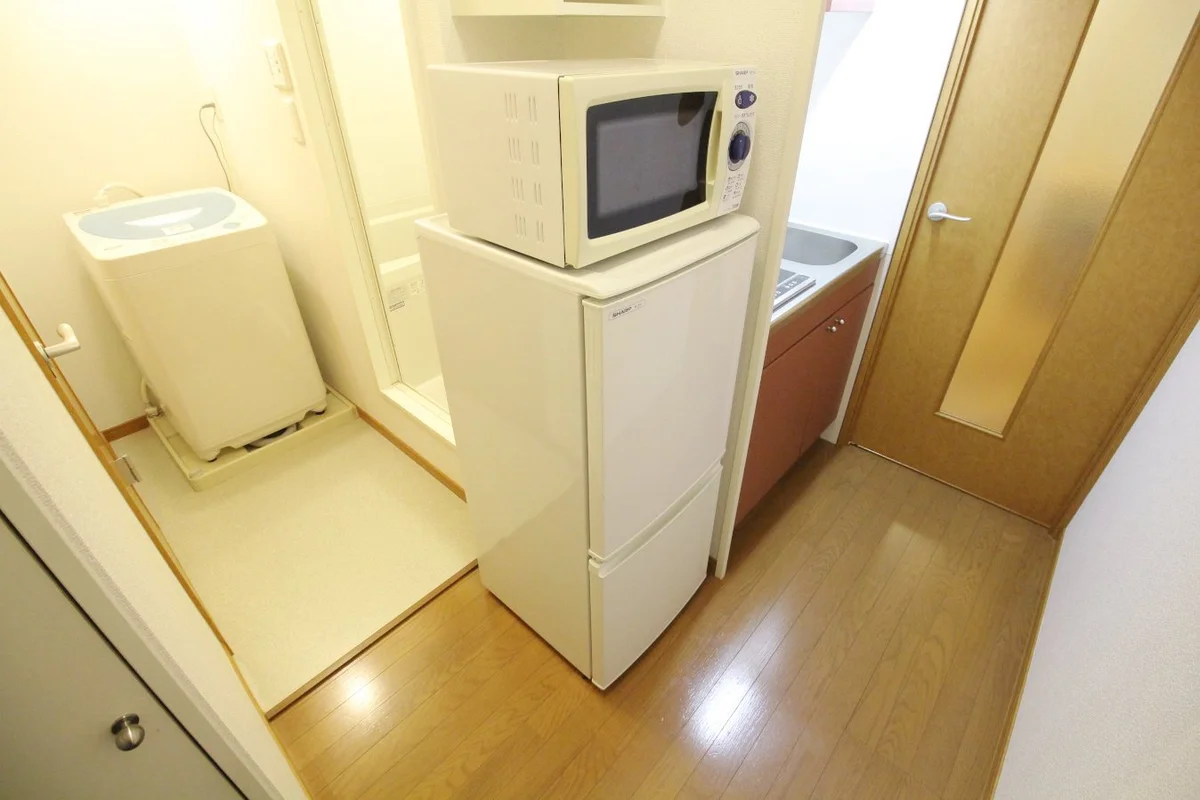 家電が揃っているので生活も楽にスタートできます♪