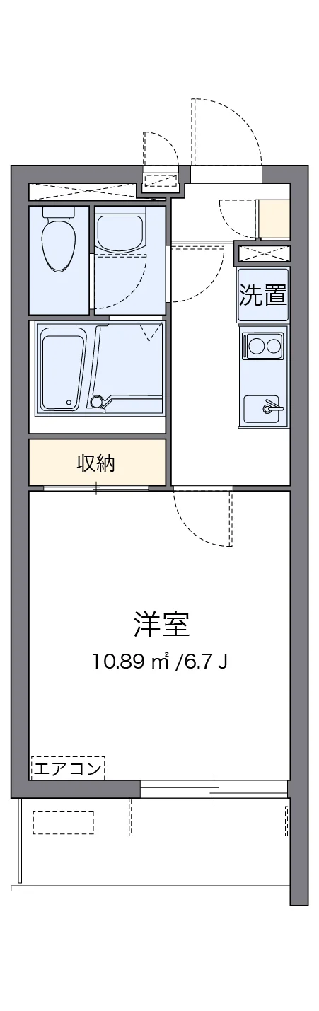 代表的な間取のため実際の間取とは異なる場合があります