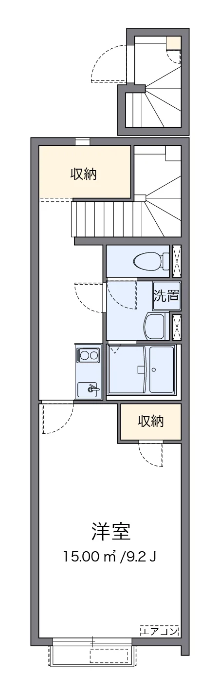 代表的な間取のため実際の間取とは異なる場合があります