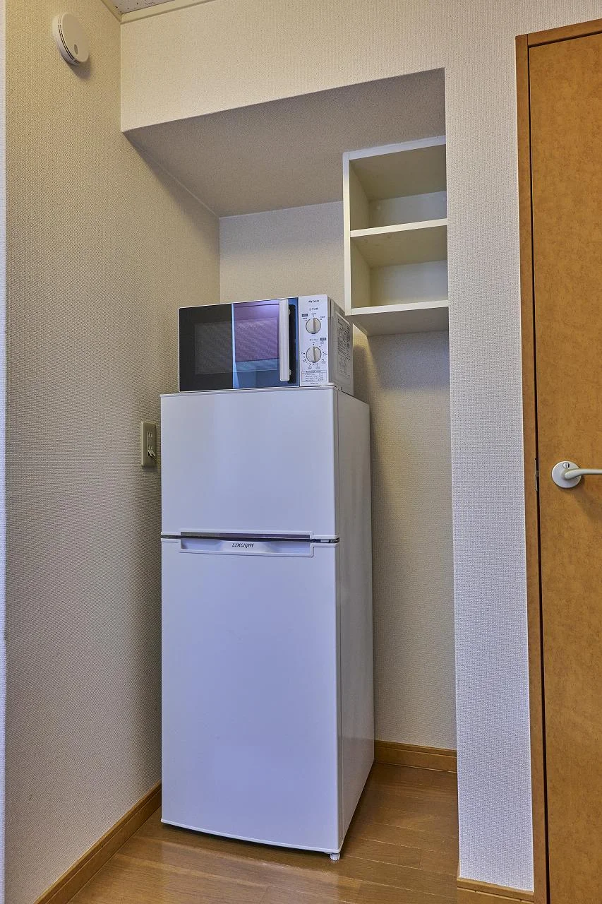 冷蔵庫・電子レンジ完備