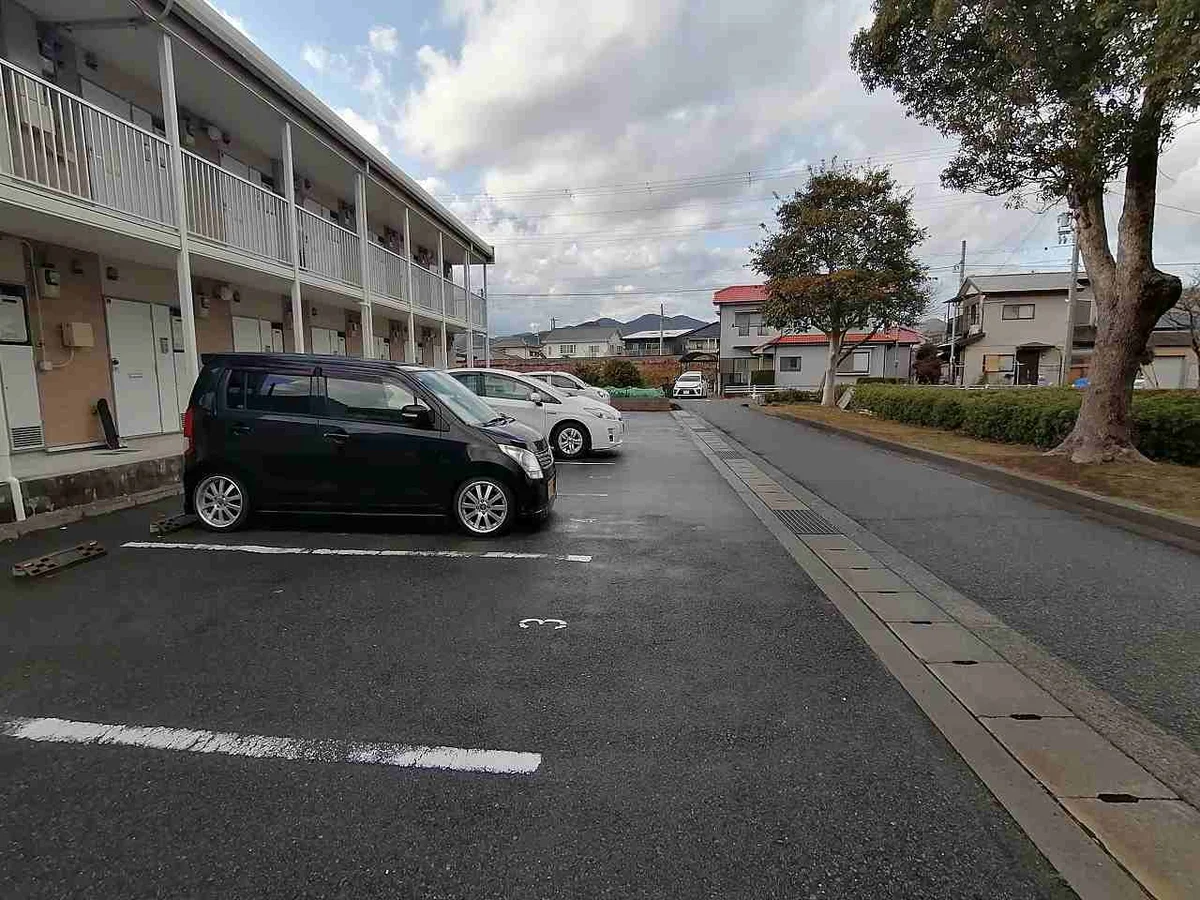 広々とした駐車場です。