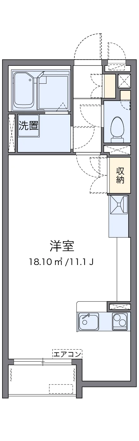 代表的な間取のため実際の間取とは異なる場合があります