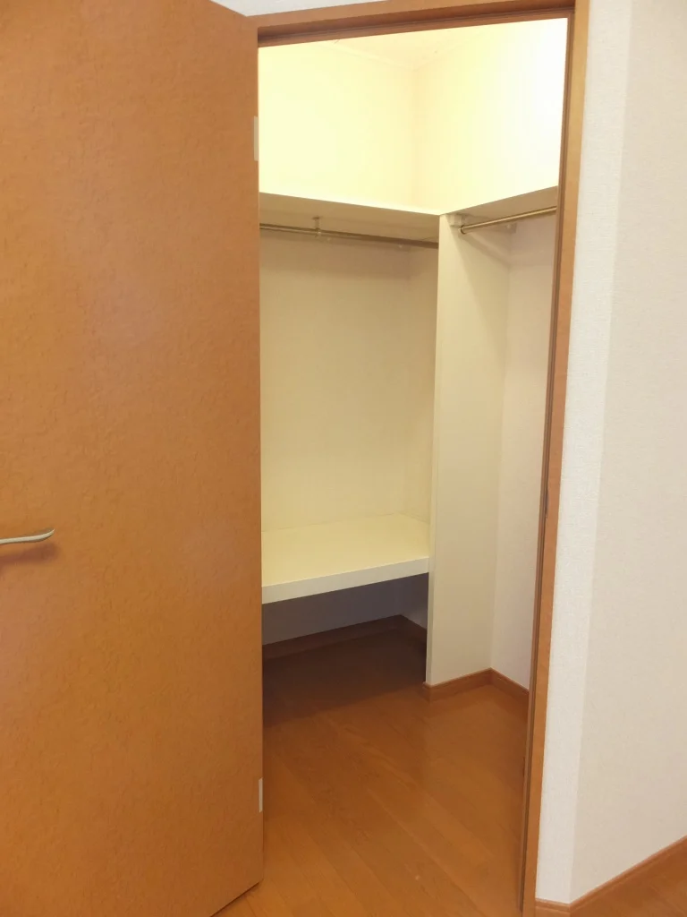 ウォークインクローゼット付き