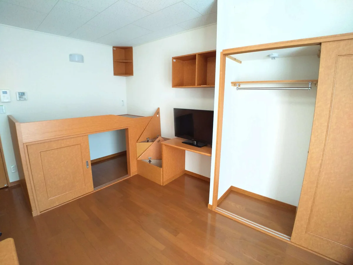 豊富な収納スペース