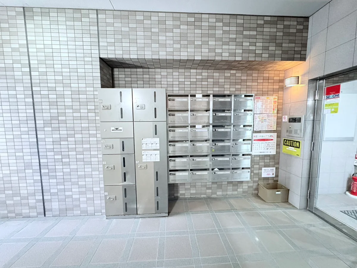 オートロック付なので、安心して生活できます♪宅配ボックス付♪♪