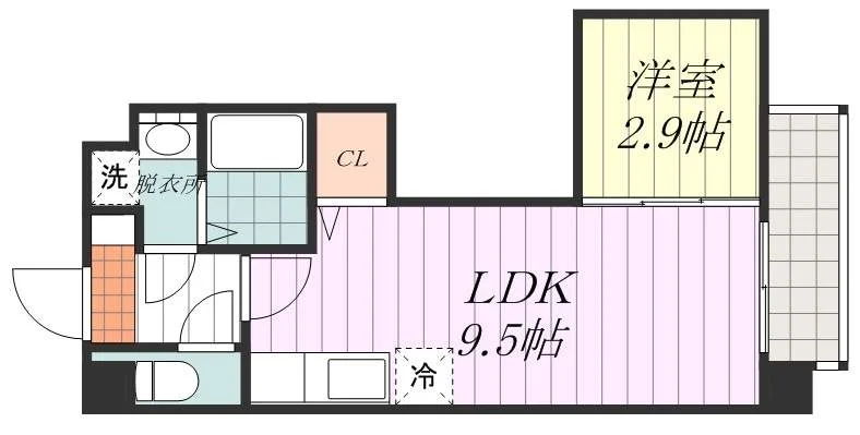 1LDKのお部屋です☆☆複数入居可・築浅なので、人気のお部屋です♪ホテルで滞在するよりお得です★☆