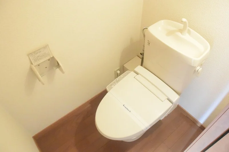 温水洗浄便座で快適♪