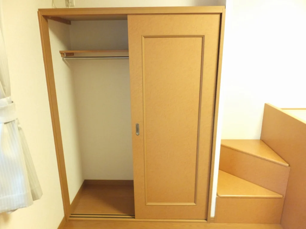 広めのクローゼットになります