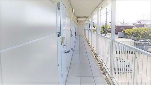 ２F共用通路
