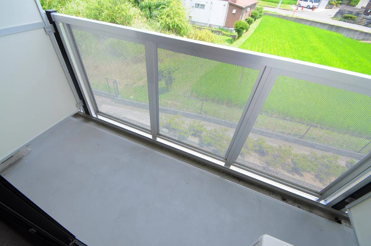 ベランダで洗濯もラクラク