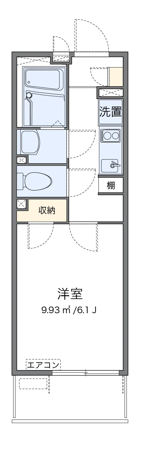 代表的な間取のため実際の間取とは異なる場合があります
