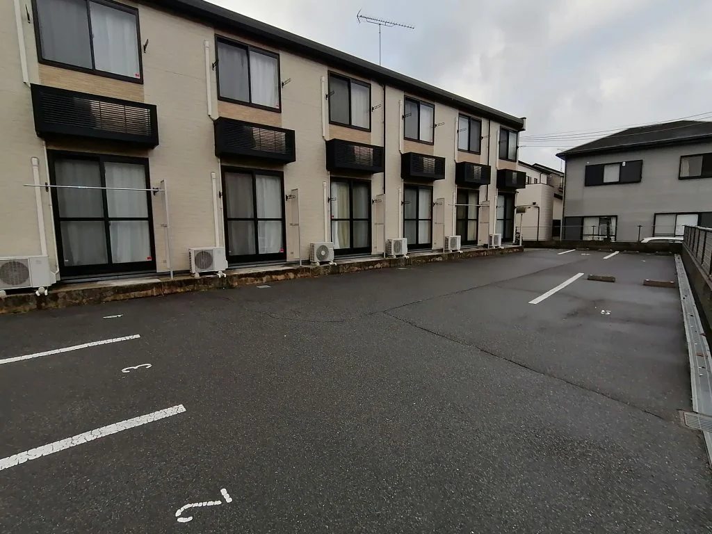 広々とした駐車場です。