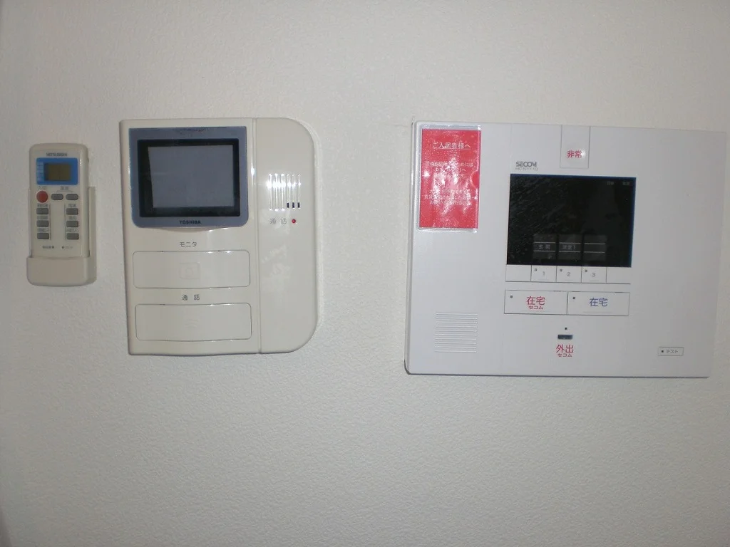 モニターホン標準設置♪