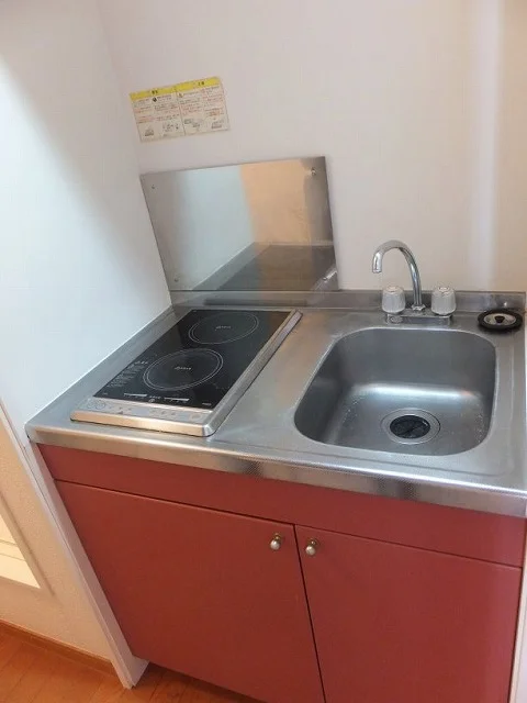 2口電気コンロ