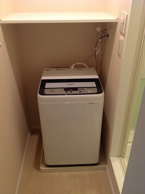 洗濯機！付いてます