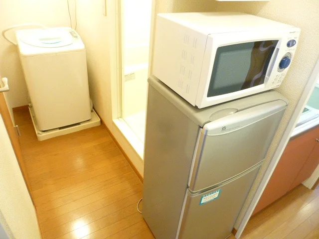 電子レンジと冷蔵庫と洗濯機♪