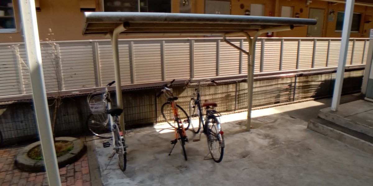屋根付き駐輪場