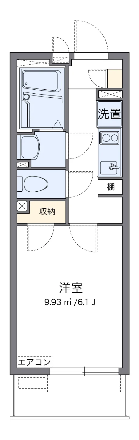 代表的な間取のため実際の間取とは異なる場合があります