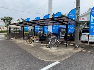 屋根付き駐輪場
