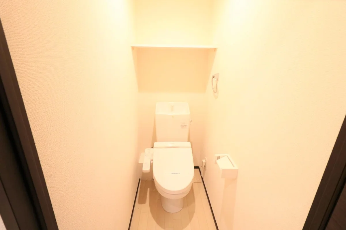 温水洗浄便座を完備しており快適な毎日を！