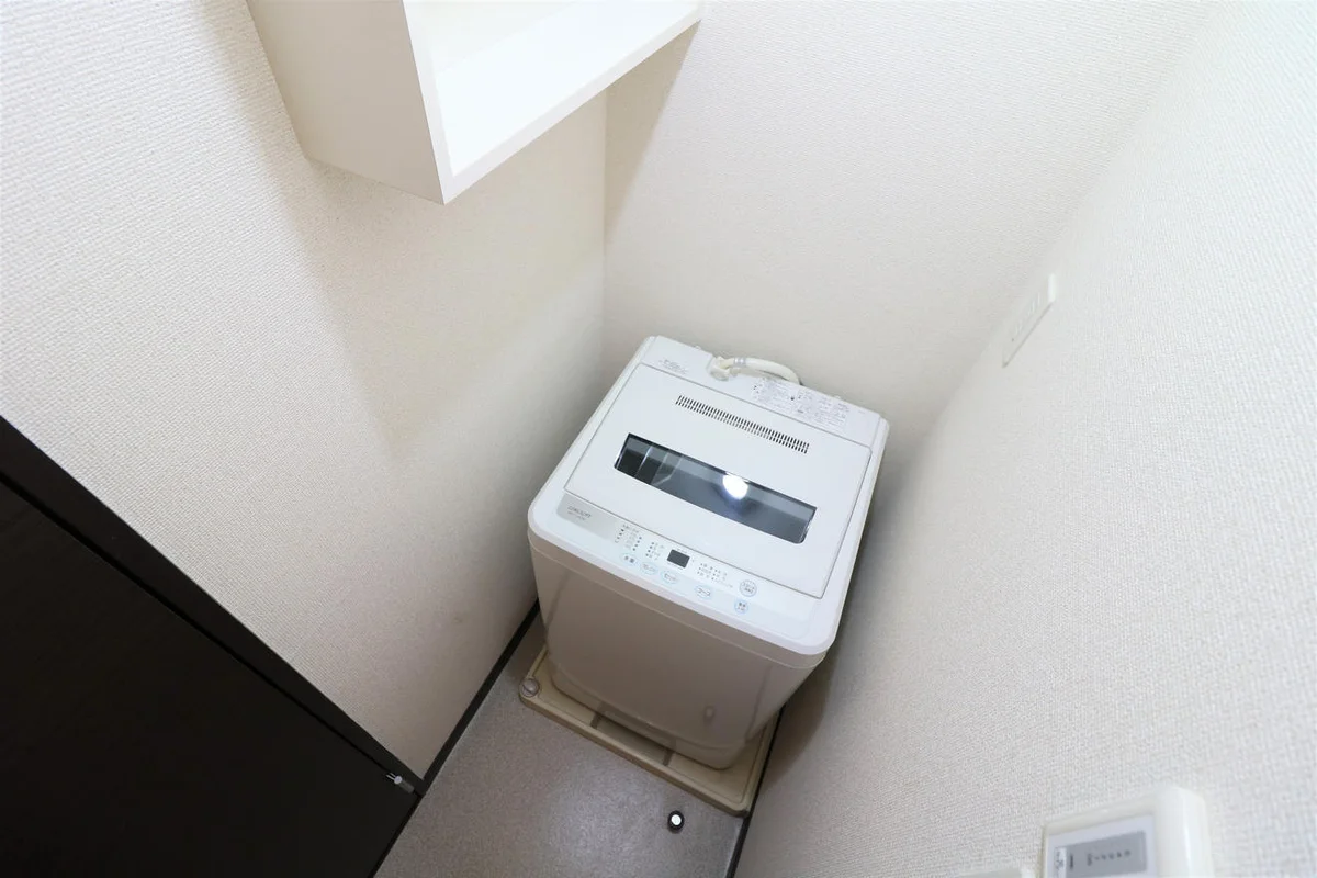 室内洗濯機完備によりお手軽に引越しが可能！