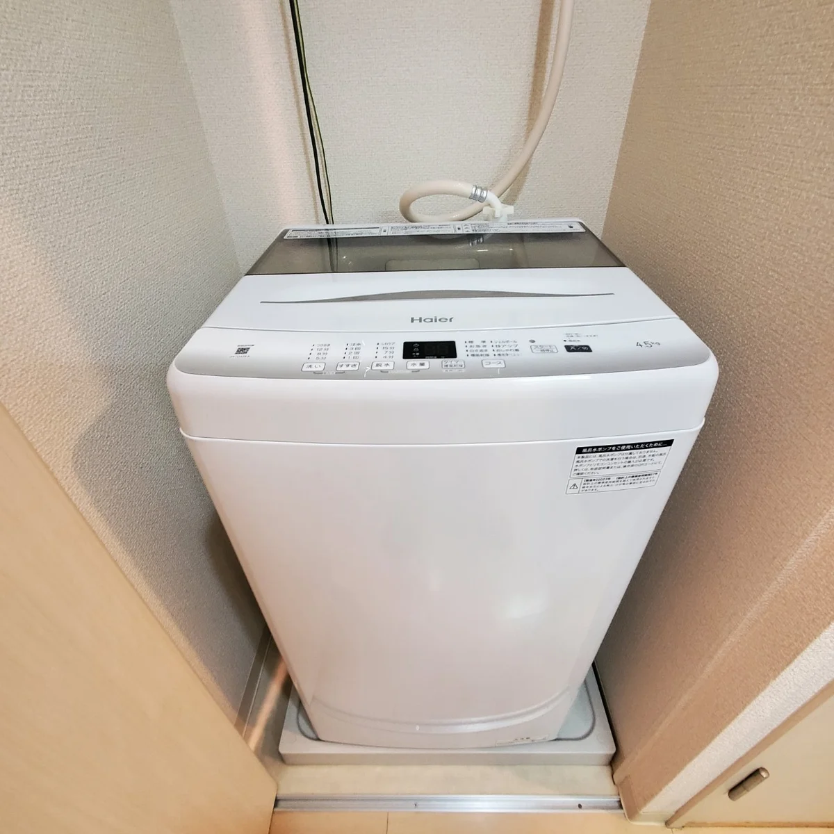 洗濯機も完備♪