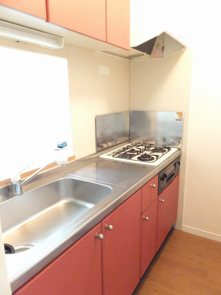 ３口ガスコンロ設置済み