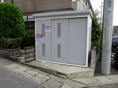 入居者様専用ゴミ庫です。