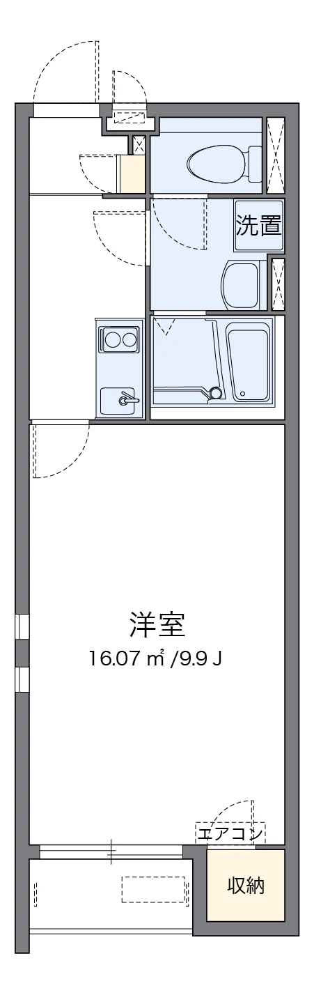 代表的な間取のため実際の間取とは異なる場合があります