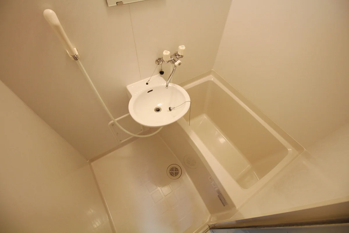 浴室乾燥機付きのお風呂だから、雨の日でもお洗濯ＯＫ！