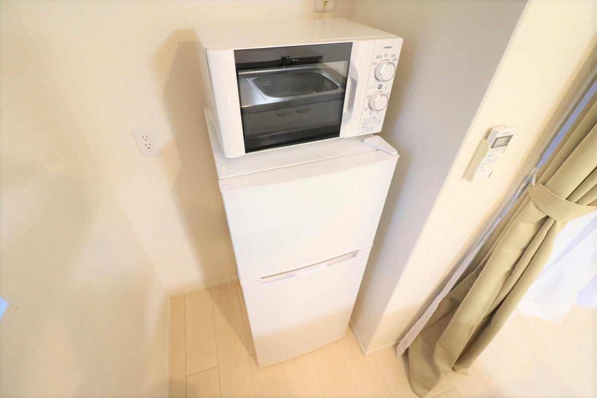 大型家具家電付きにより初めての一人暮らしの方も安心！