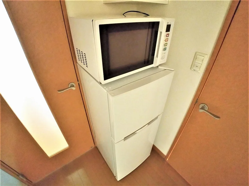 レンジと冷蔵庫