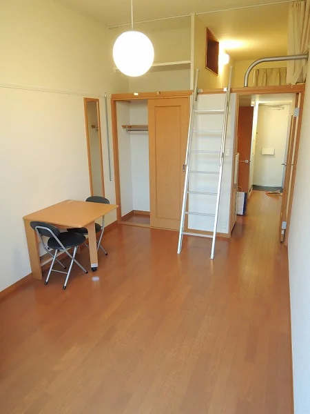 ロフト付き部屋