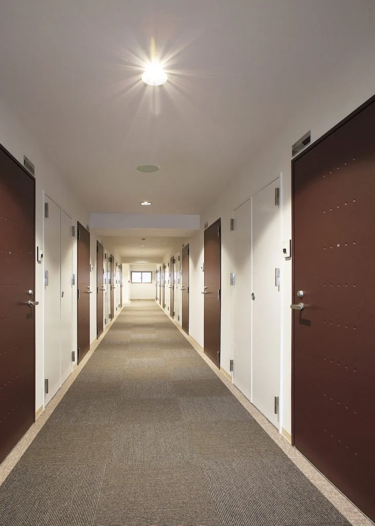 ホテルのような廊下♪
