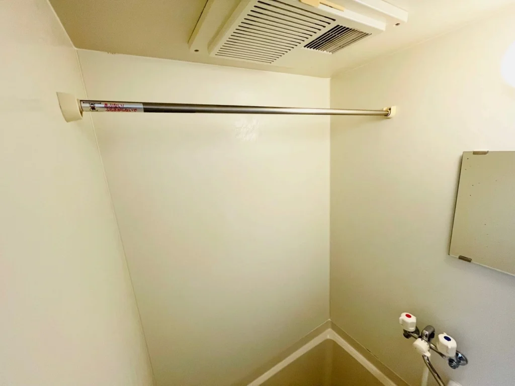 浴室　ランドリーパイプ