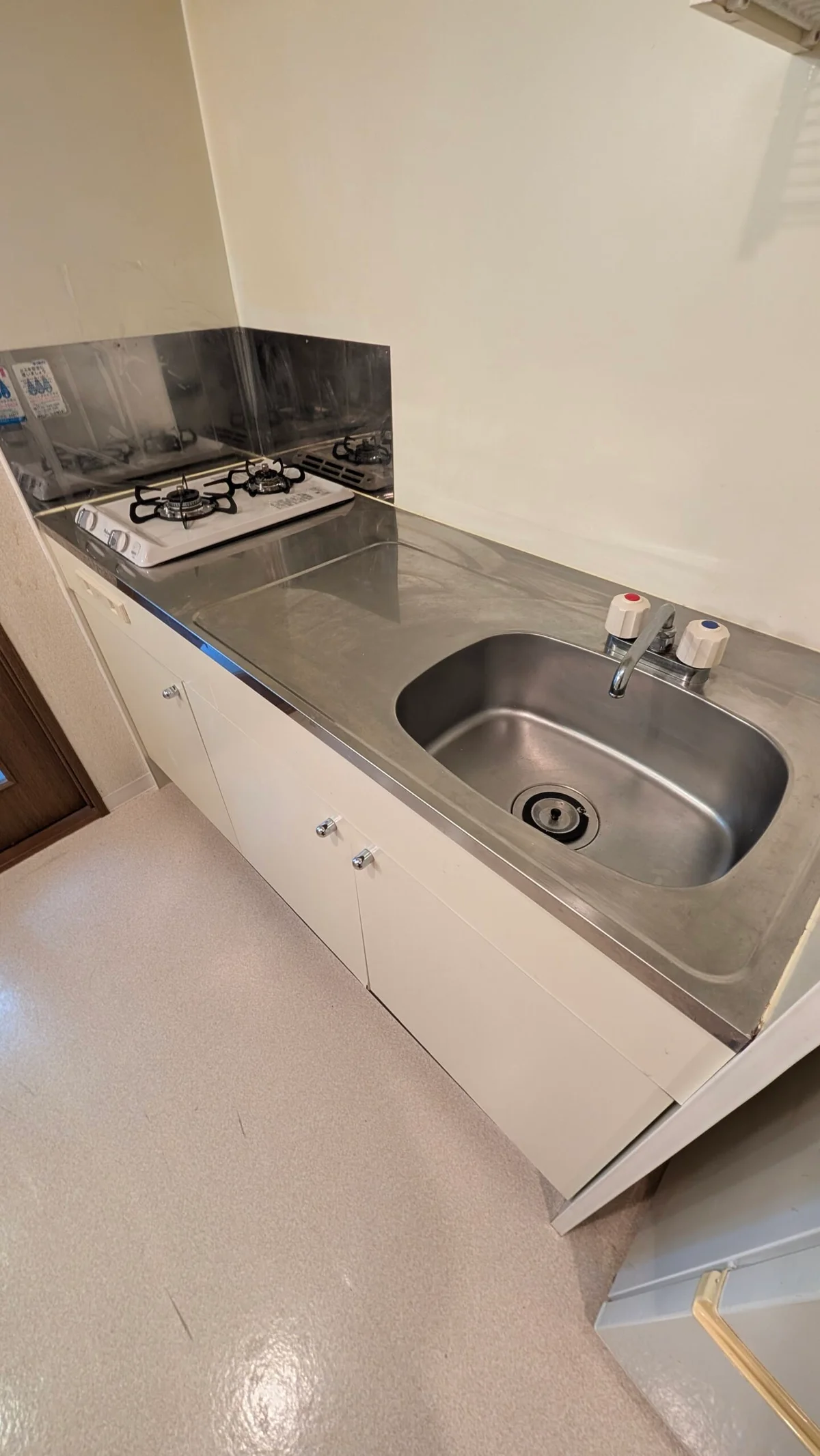 2口ガスコンロ🔥作業スペースあり♪