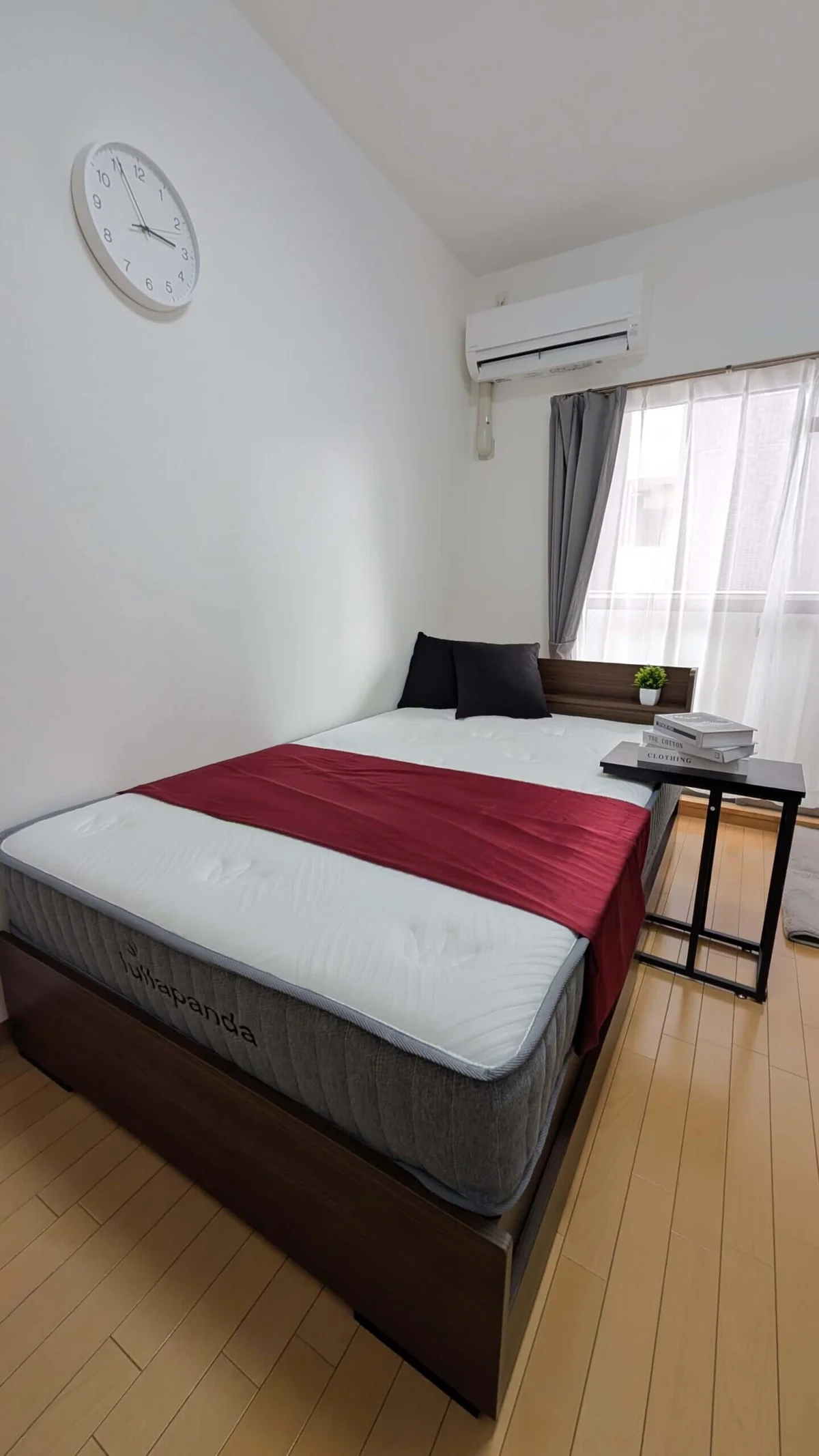 使い勝手のいいお部屋♪ふかふかベッド♪お部屋によってやや硬さも異なります♪