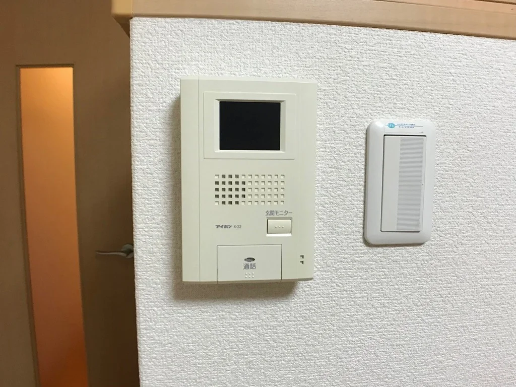 TVモニター付きインターフォン