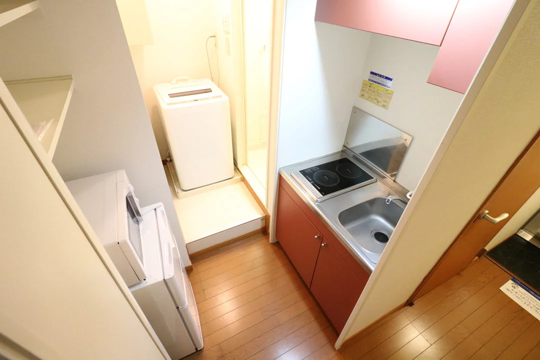 大型家具家電付きにより初めての一人暮らしの方も安心