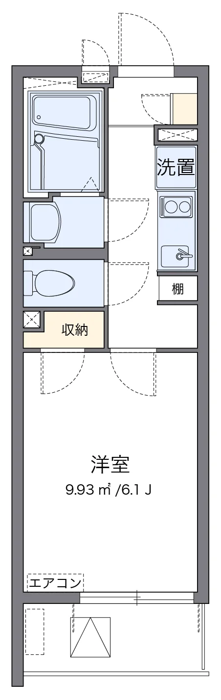 代表的な間取のため実際の間取とは異なる場合があります
