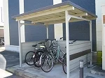 屋根付き駐輪場