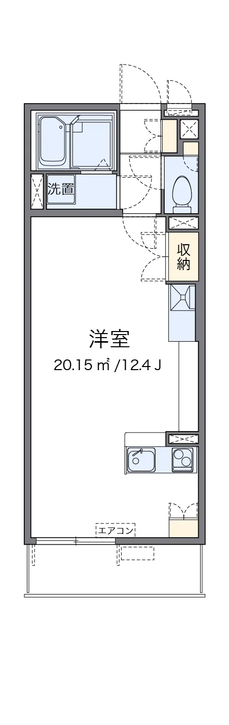 代表的な間取のため実際の間取とは異なる場合があります