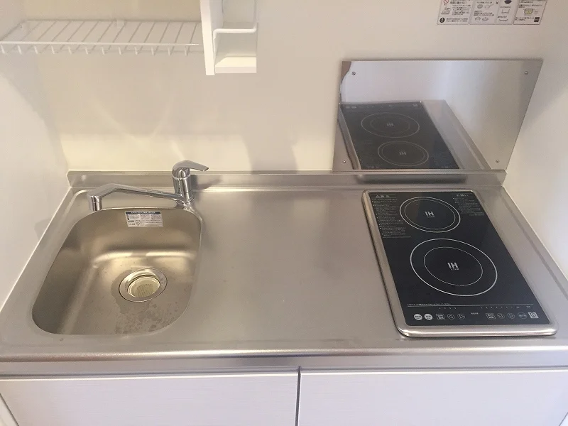 広々キッチンで料理も楽しく♪