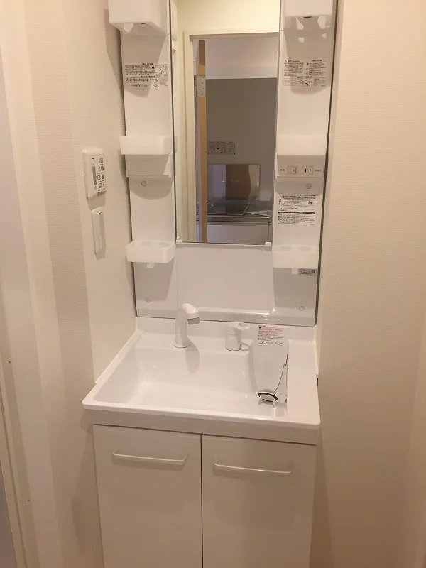 嬉しい独立洗面台付き