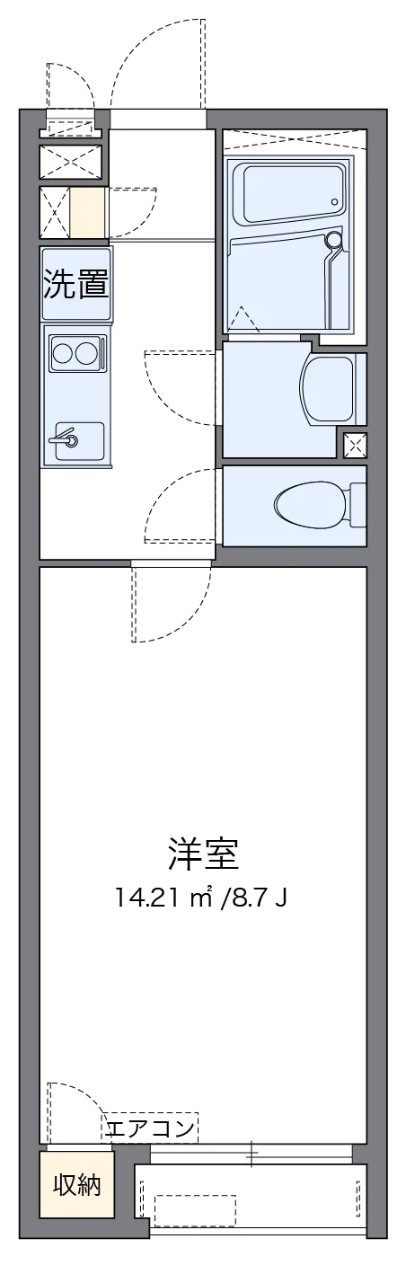 代表的な間取のため実際の間取とは異なる場合があります