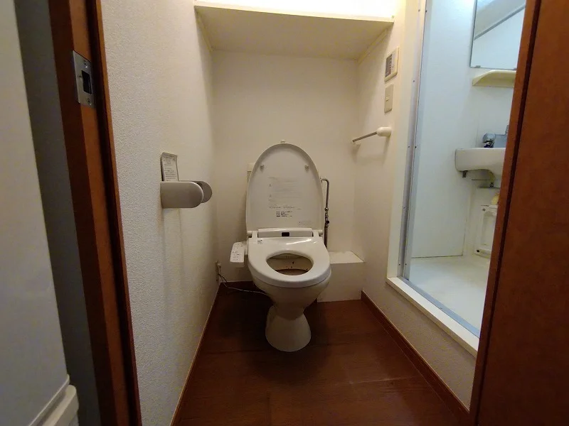 温水洗浄便座設置