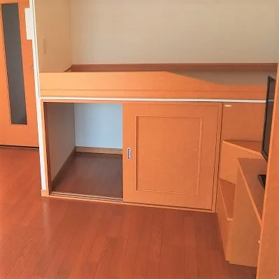 ハイベッド内部収納可能