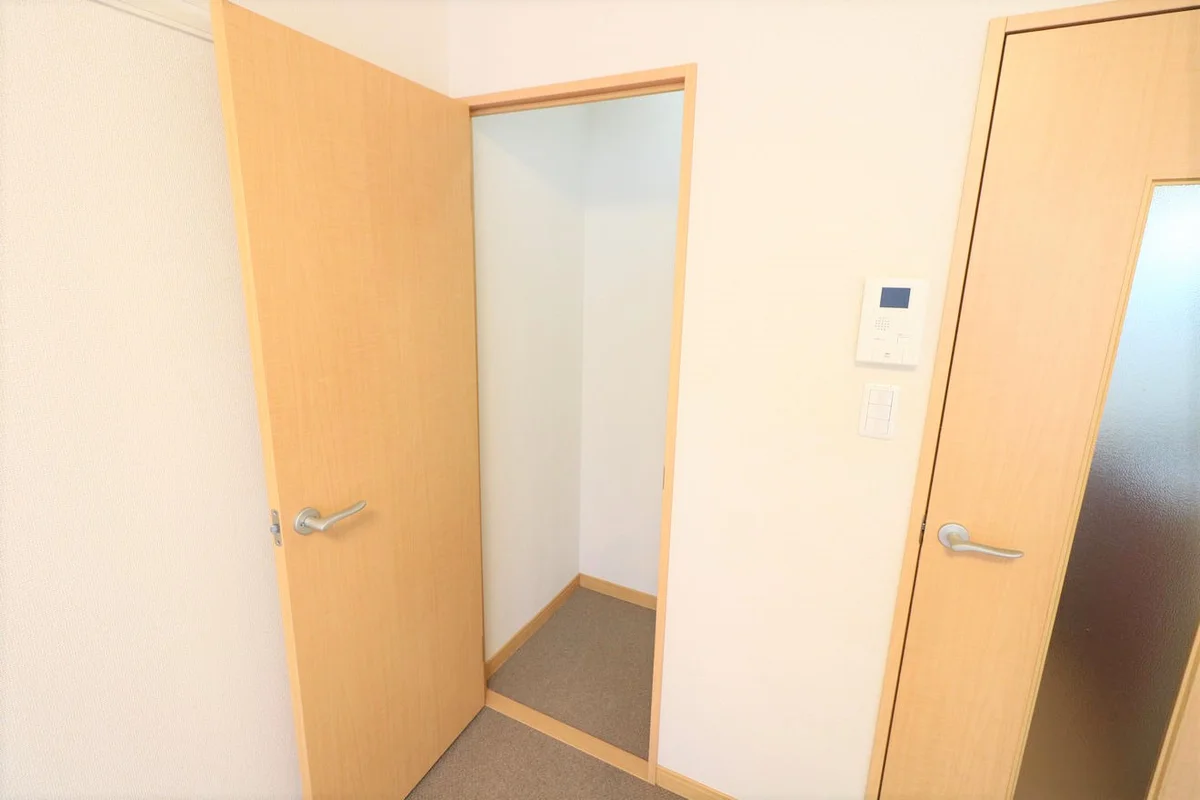 大切な衣類を収納出来るクローゼットを完備！